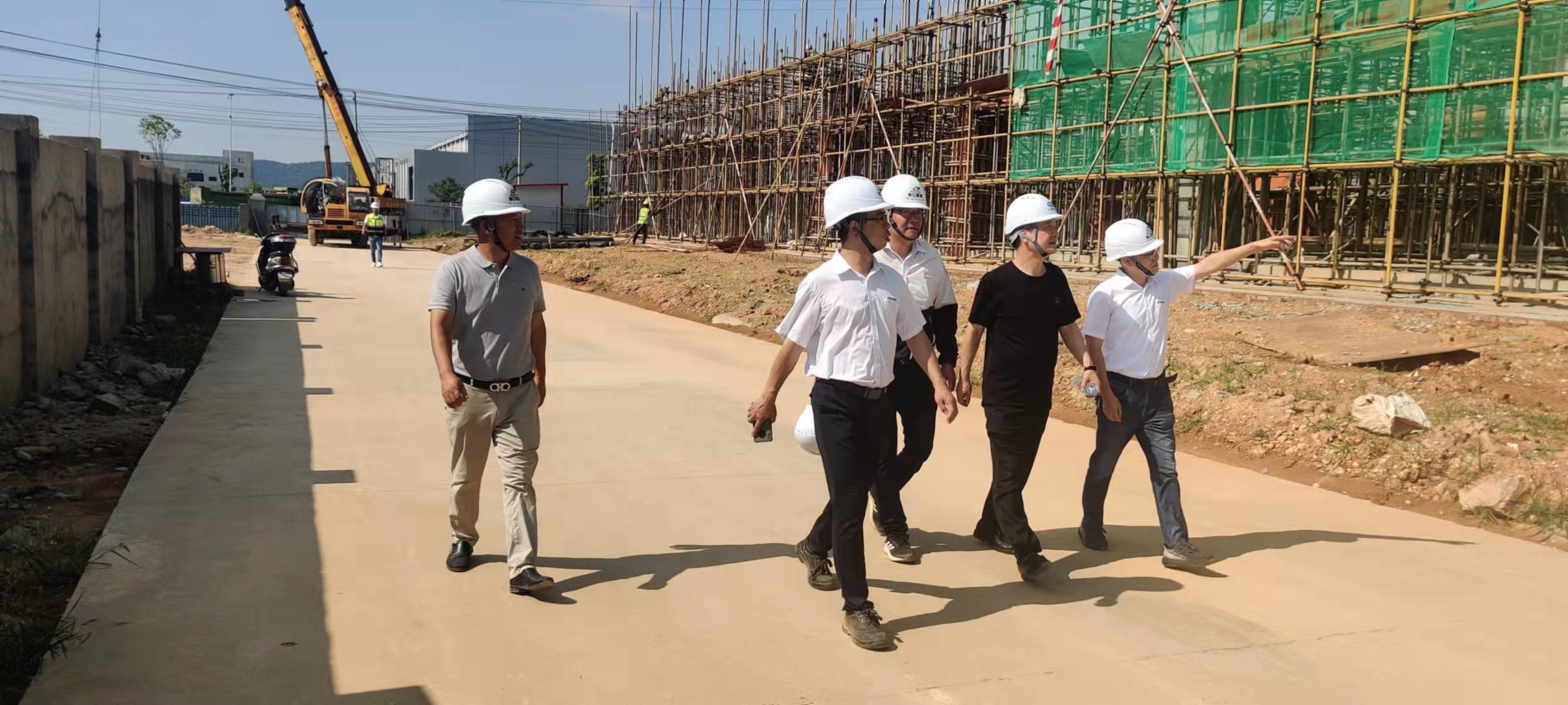 【N5工廠】威廉希尔新材全力以赴推進(jìn)項目建設(shè)(圖2)