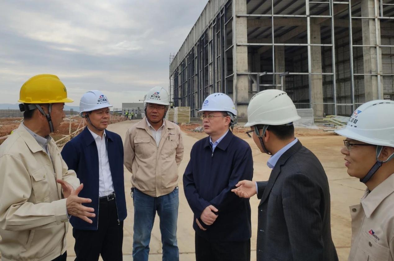 江西省吉安市委常委、副市長漆海云一行    來我司江西子公司實地巡察(圖1)