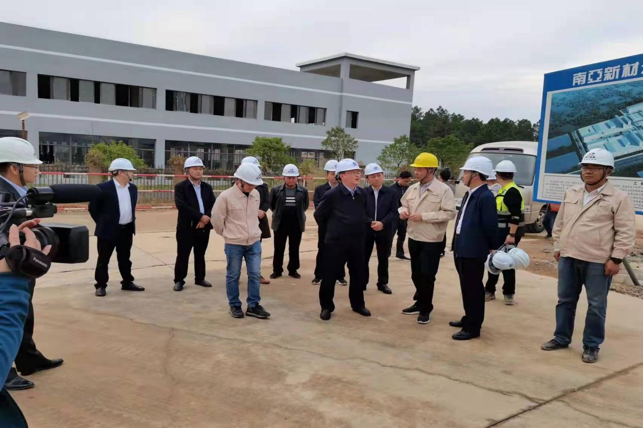 江西省吉安市委常委、副市長漆海云一行    來我司江西子公司實地巡察(圖2)