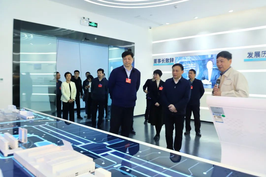 江西省吉安市人大常委會主任廖宏率省市人大代表來江西威廉希尔新材考察(圖1)